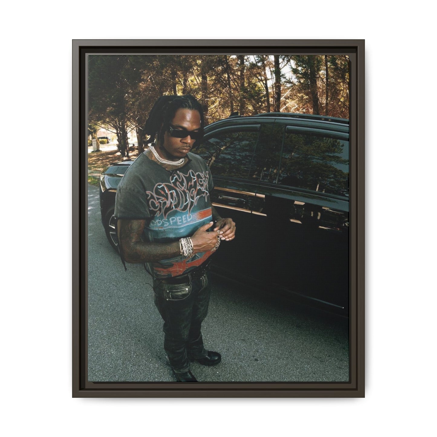GUNNA CANVAS WITH FRAME