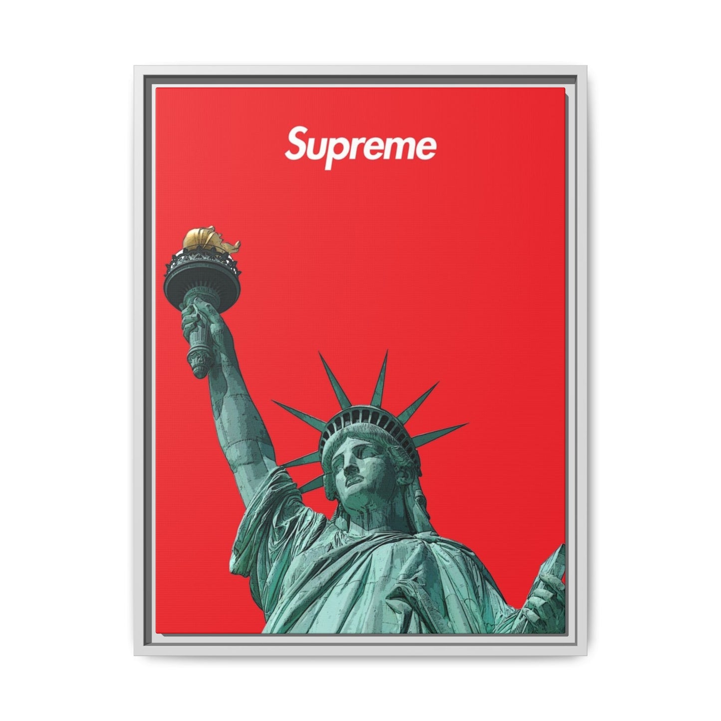 NY SUPREME CANVAS WITH FRAME