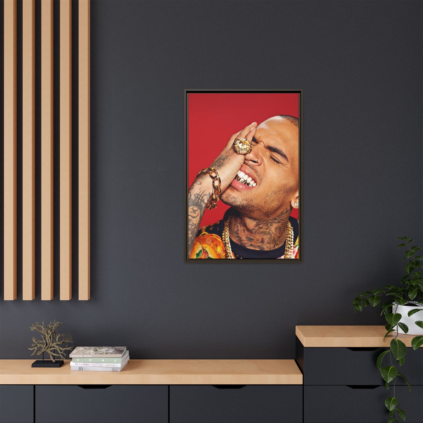 BREEZY CANVAS WITH FRAME