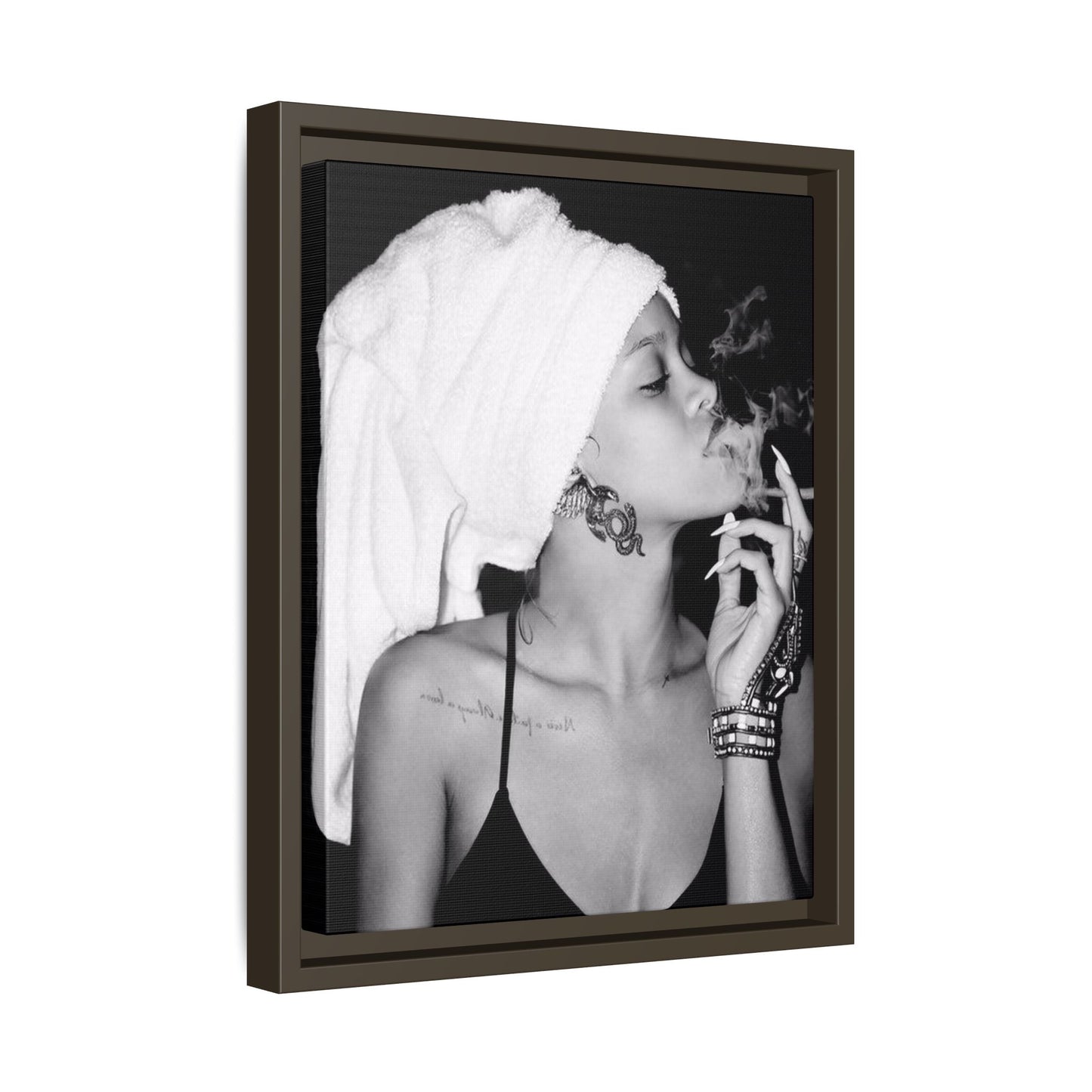 BADGAL CANVAS WITH FRAME