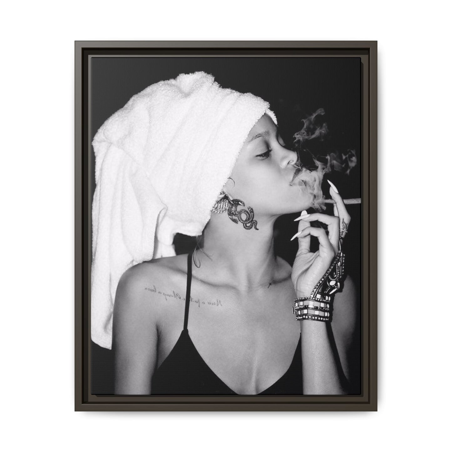BADGAL CANVAS WITH FRAME