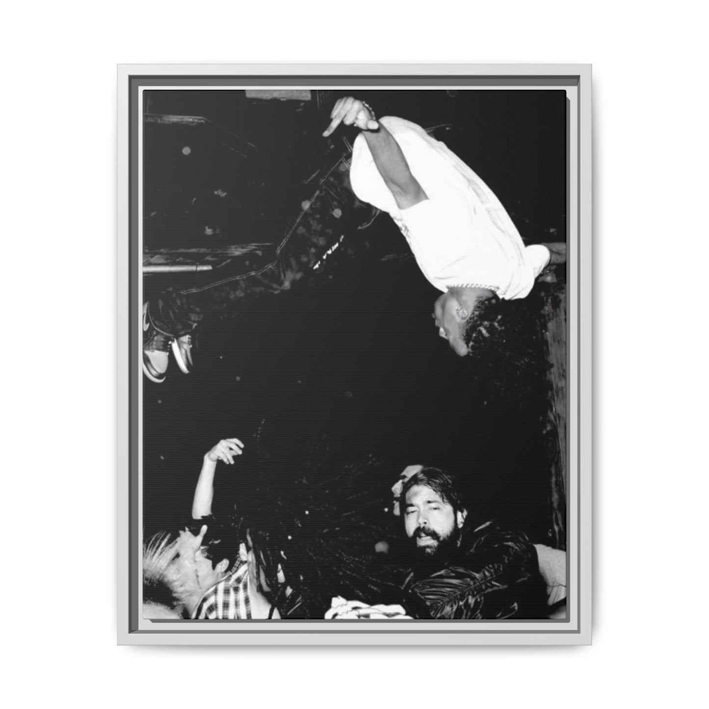 DIE LIT CANVAS WITH FRAME