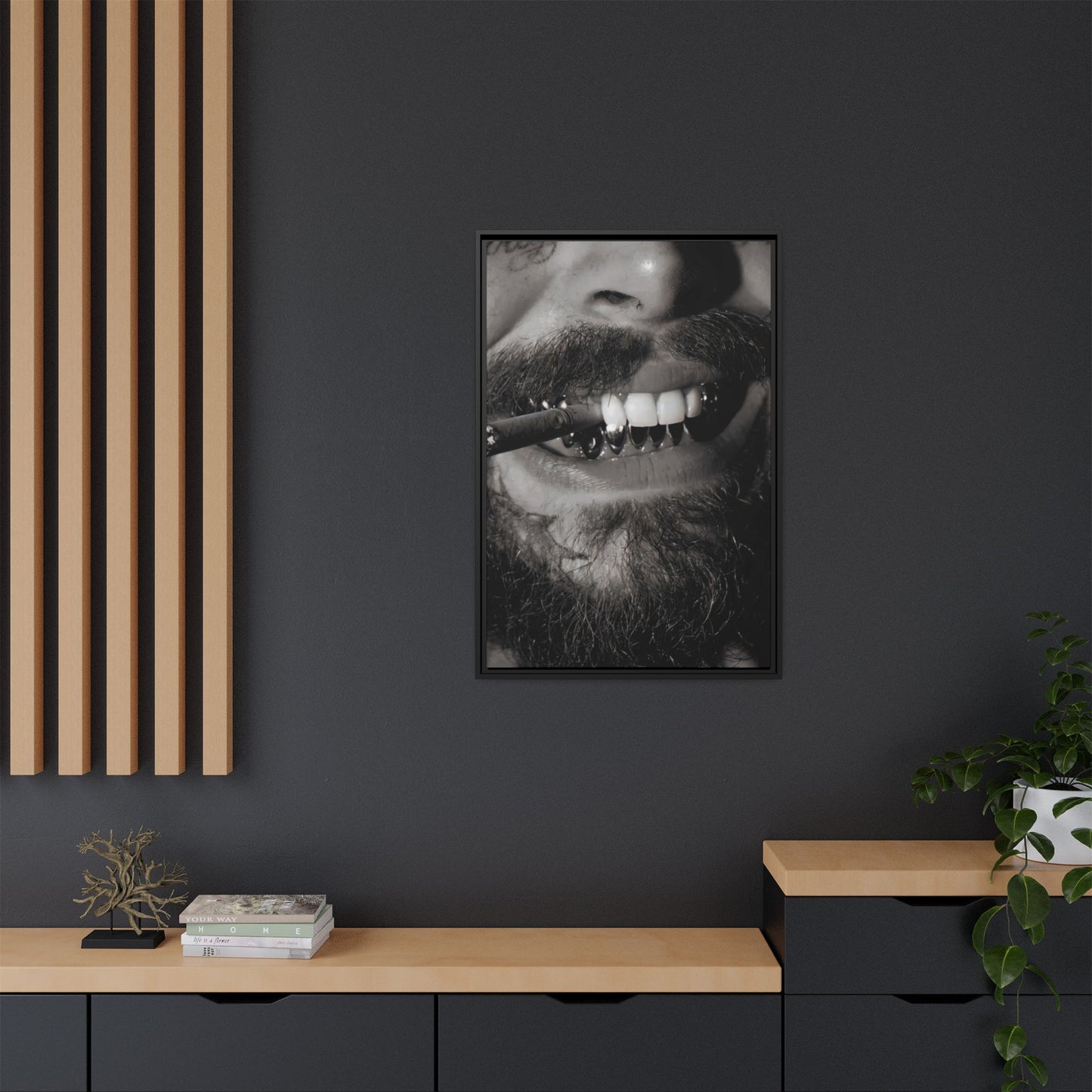 MALONE CANVAS WITH FRAME