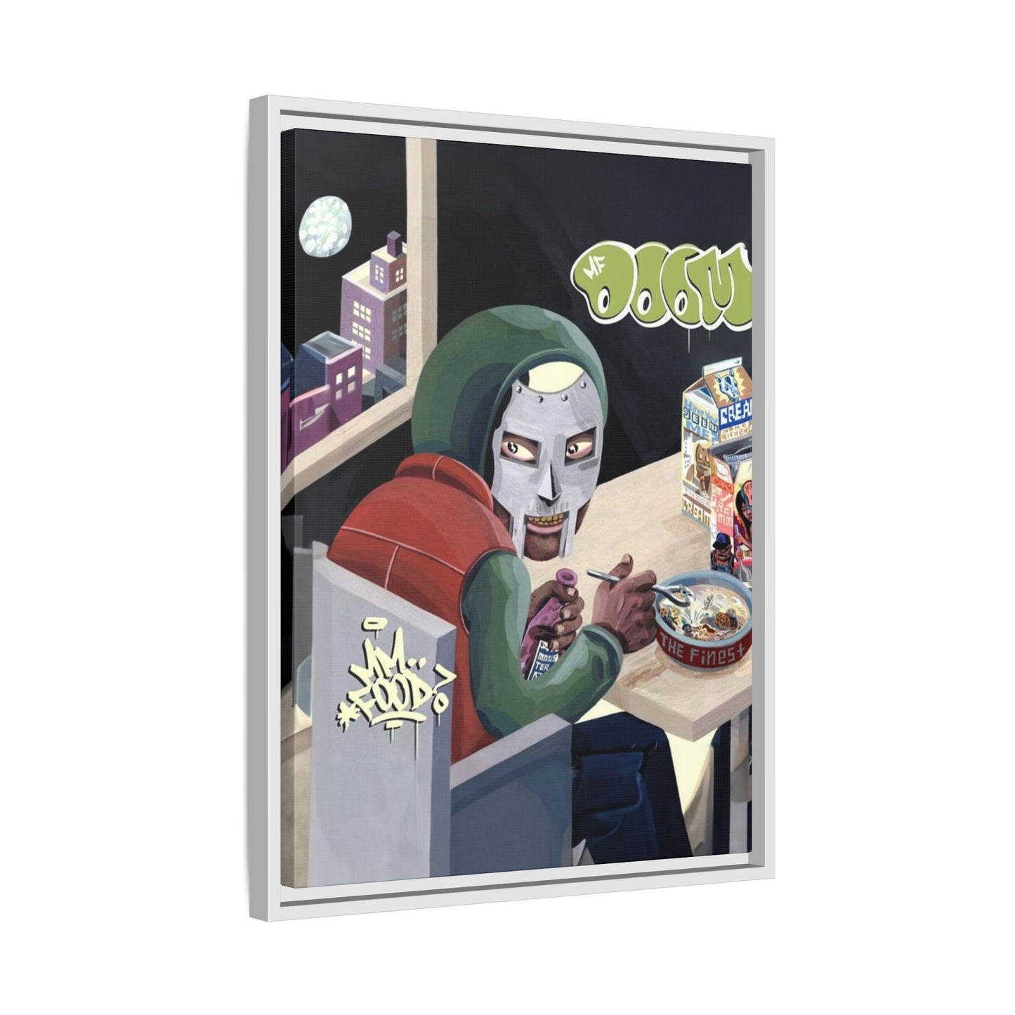DOOM CANVAS WITH FRAME
