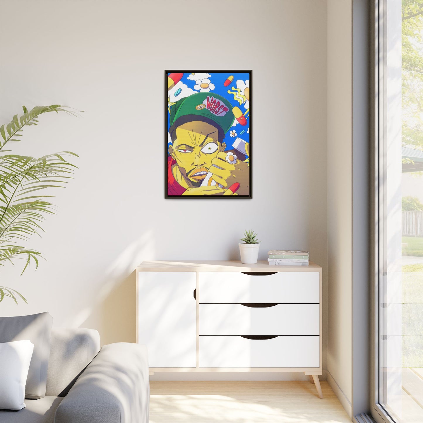 VEEZE CANVAS WITH FRAME
