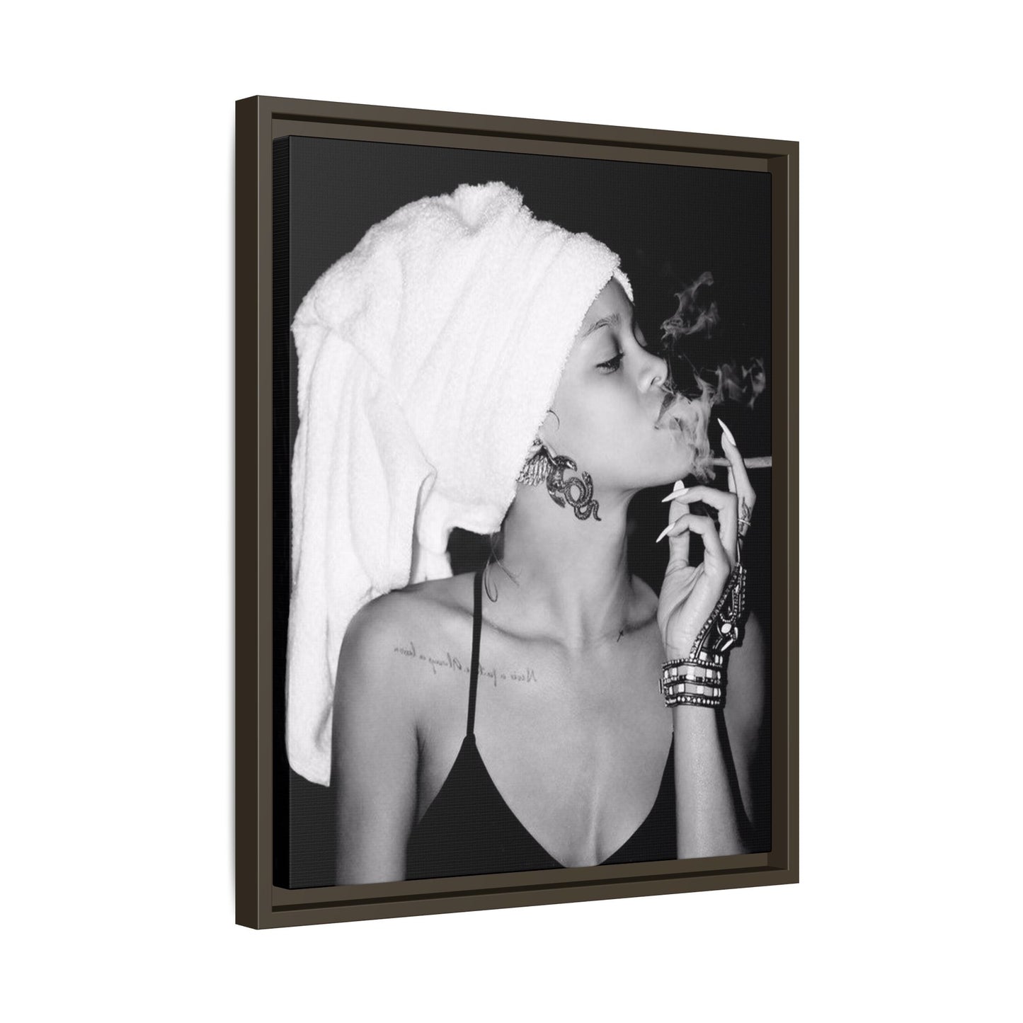 BADGAL CANVAS WITH FRAME