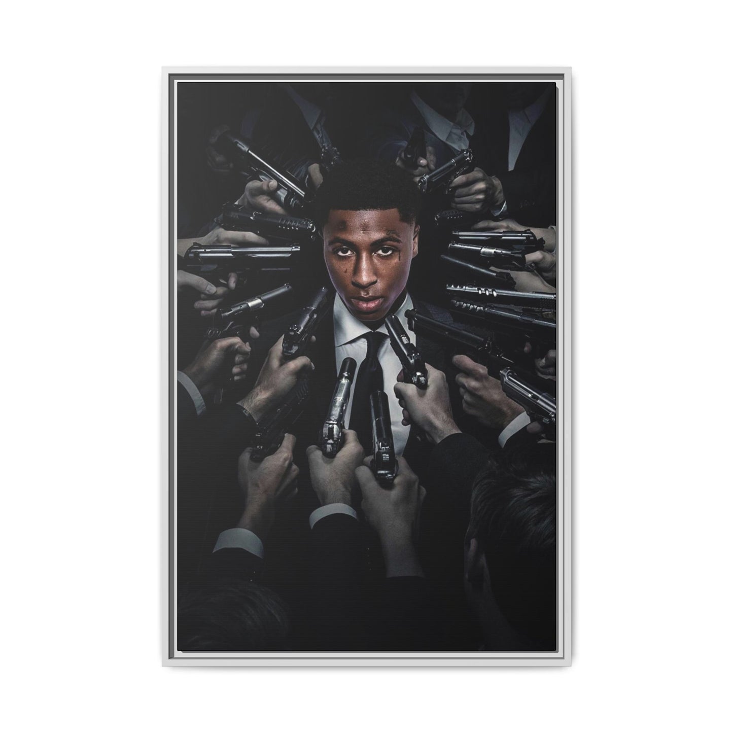 YOUNGBOY CANVAS WITH FRAME