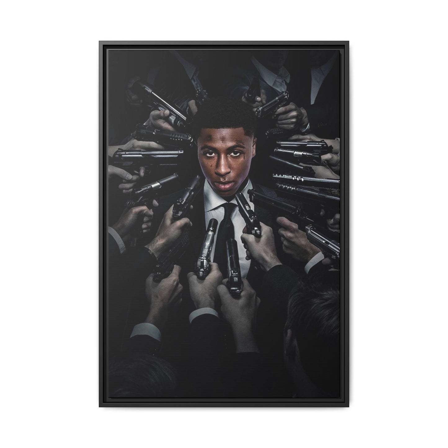 YOUNGBOY CANVAS WITH FRAME