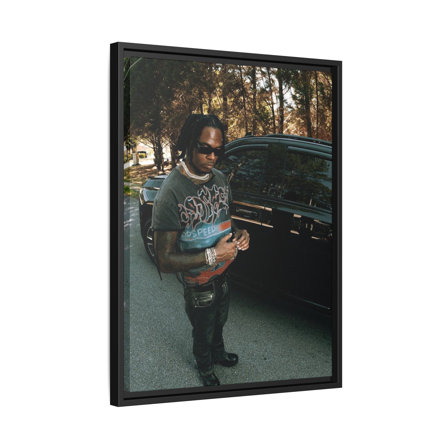 GUNNA CANVAS WITH FRAME