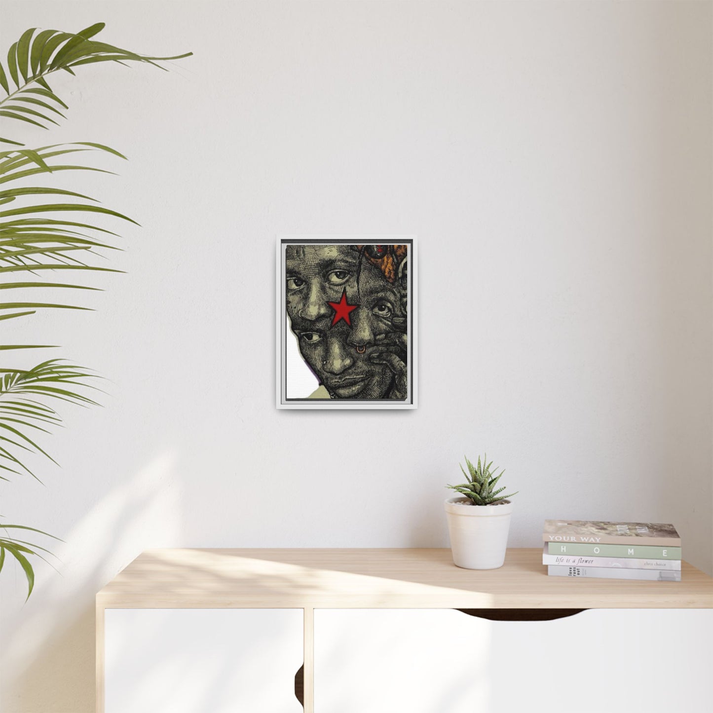 THUG FREE CANVAS WITH FRAME