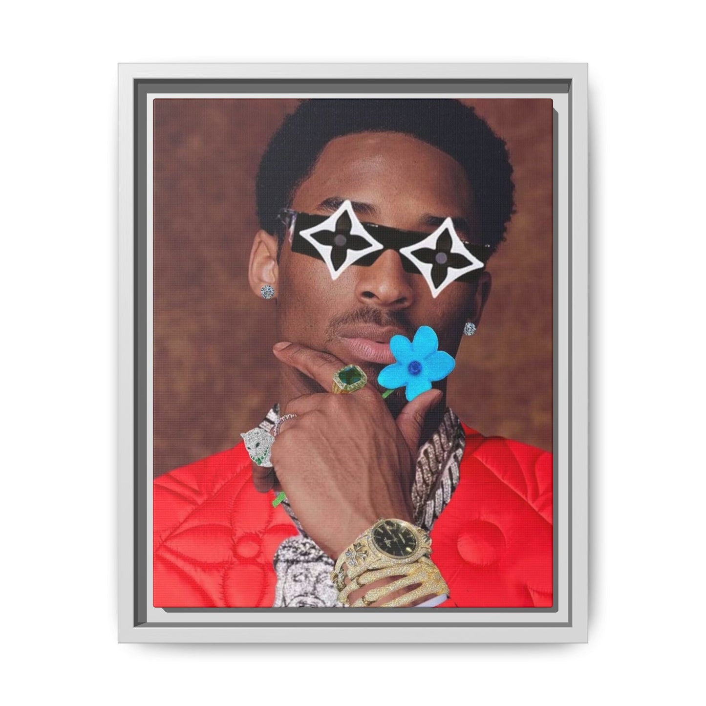 KOBE CANVAS WITH FRAME