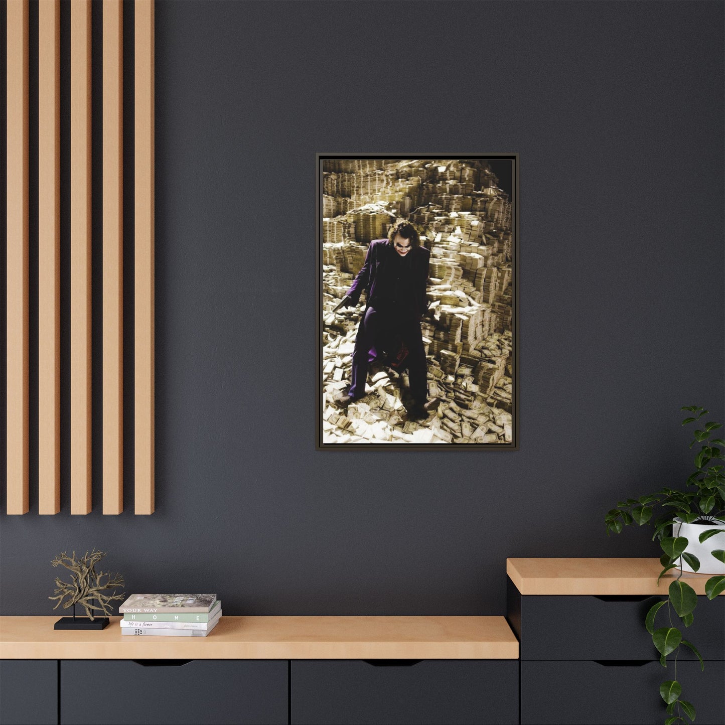 JOKER CANVAS WITH FRAME