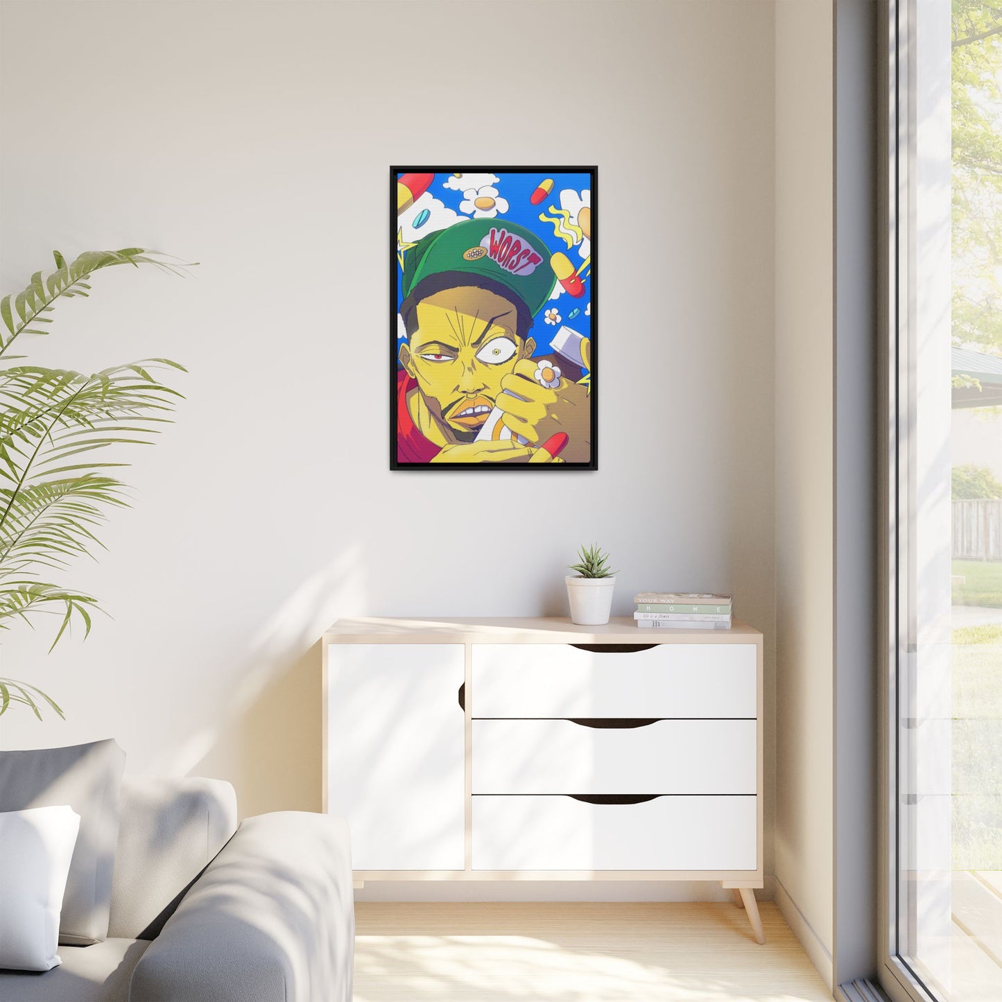 VEEZE CANVAS WITH FRAME