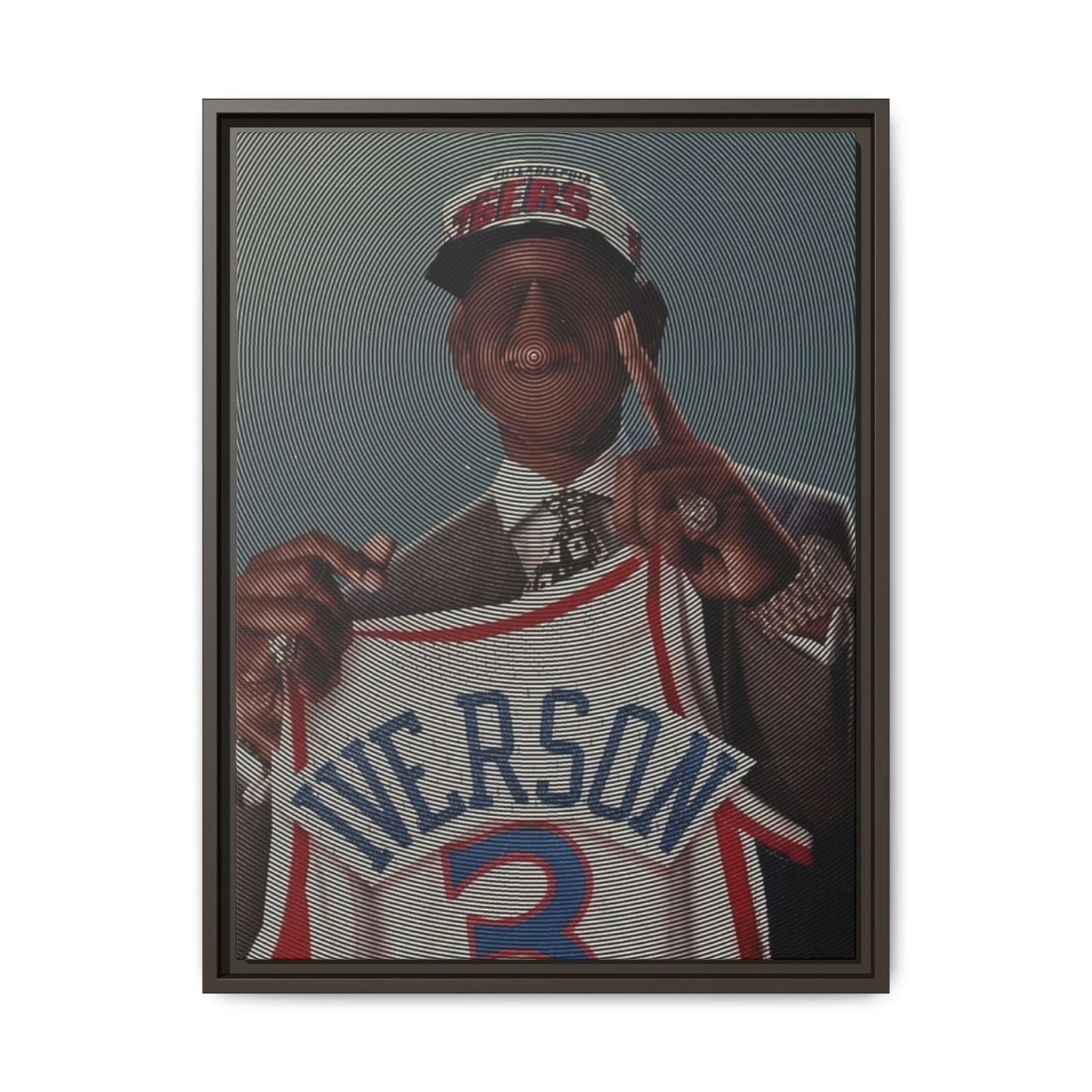 IVERSON CANVAS WITH FRAME