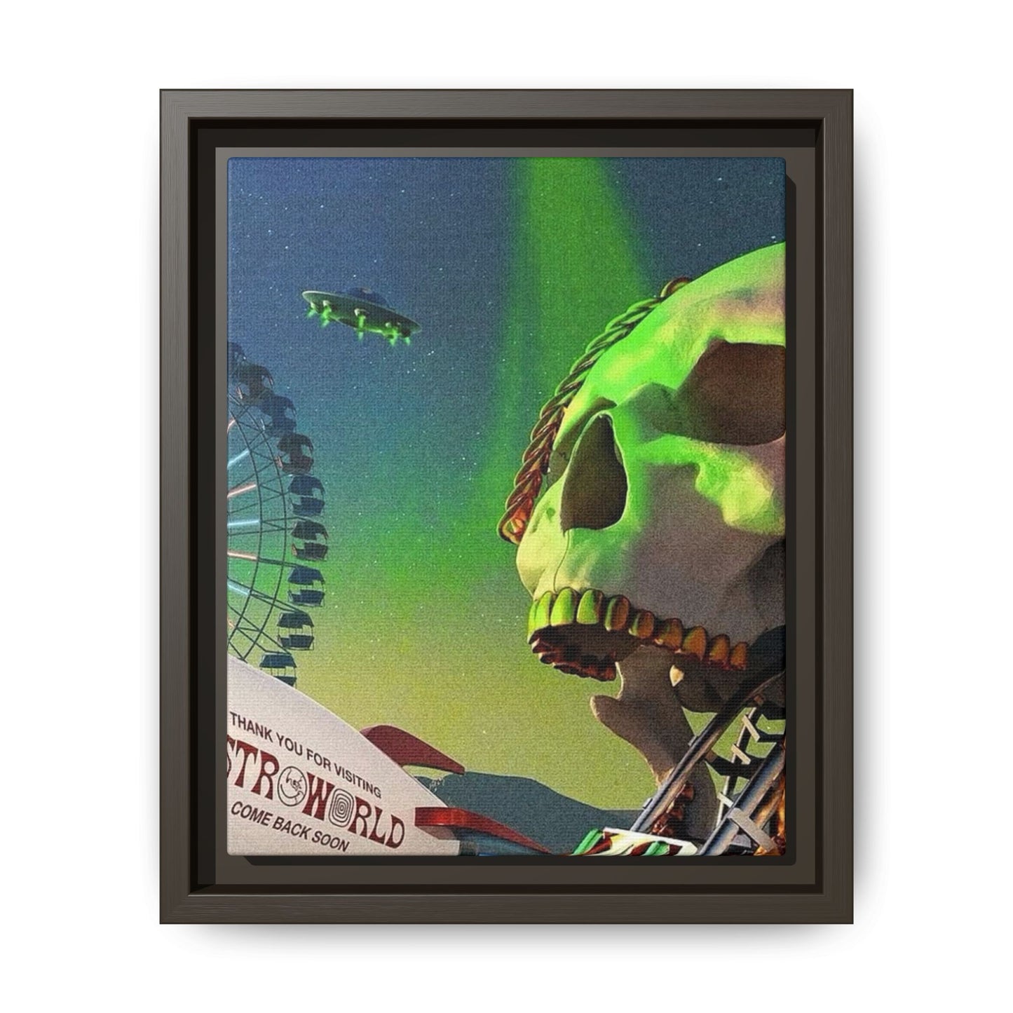 ASTROWORLD CANVAS WITH FRAME
