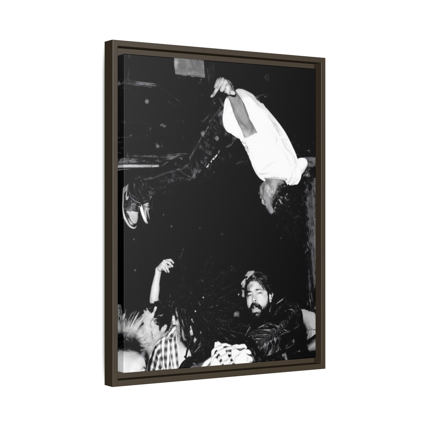 DIE LIT CANVAS WITH FRAME