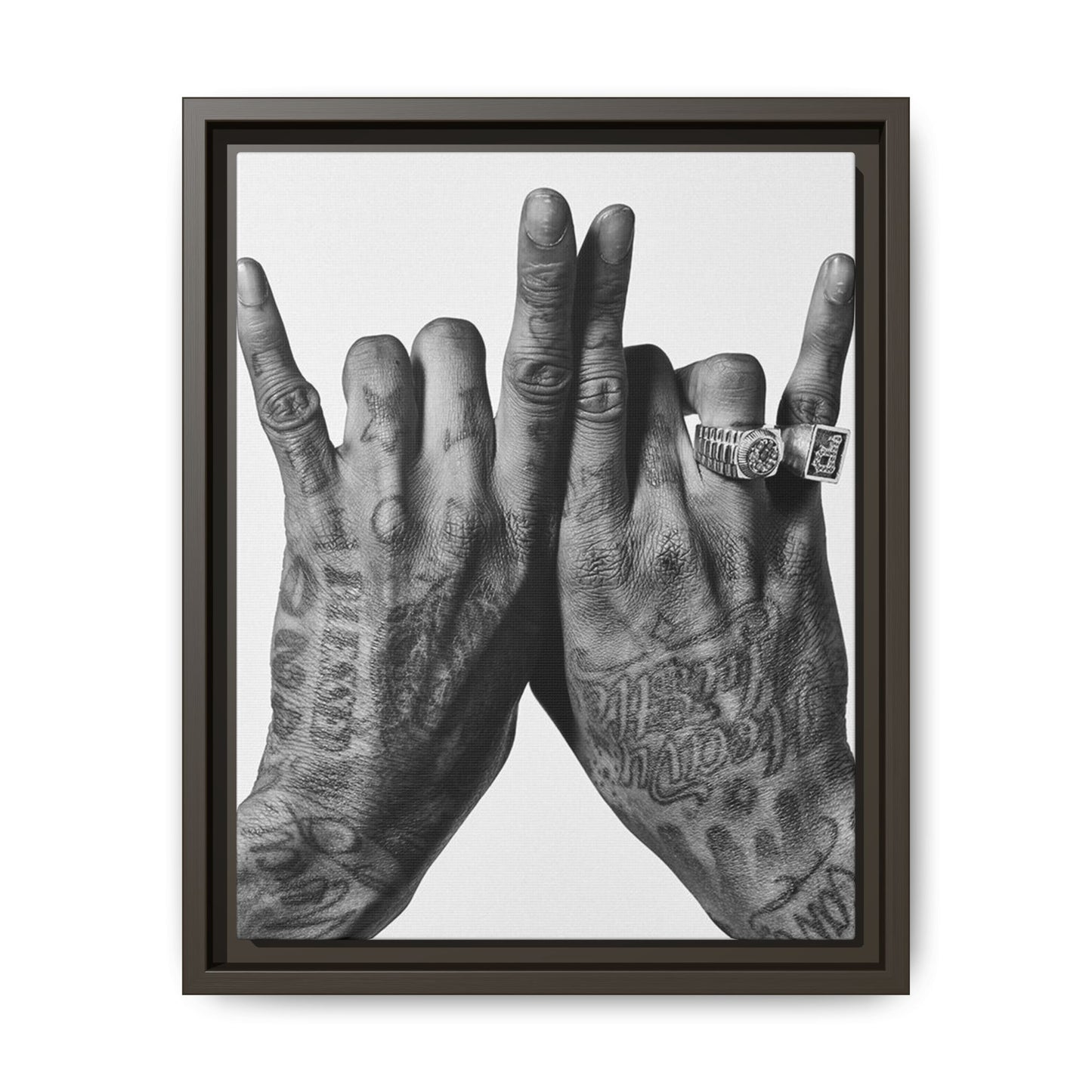 WIZ CANVAS WITH FRAME