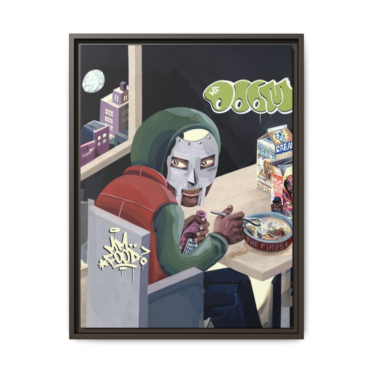 DOOM CANVAS WITH FRAME