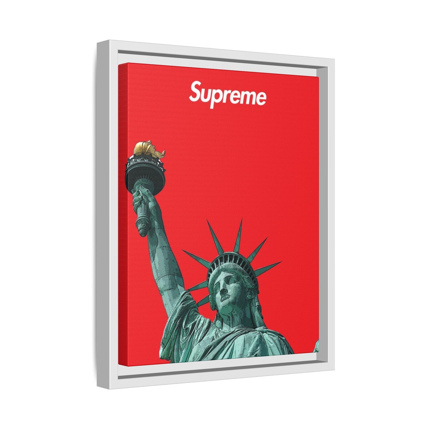 NY SUPREME CANVAS WITH FRAME