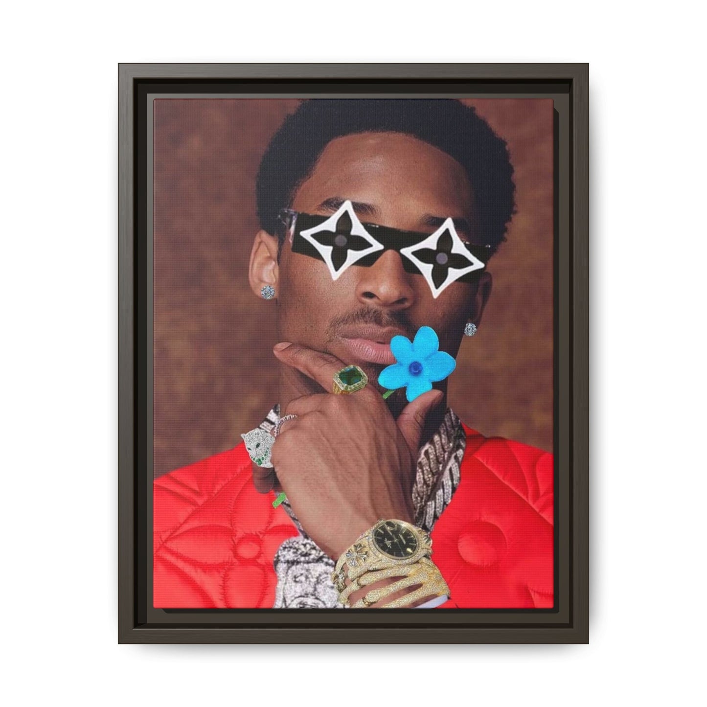 KOBE CANVAS WITH FRAME