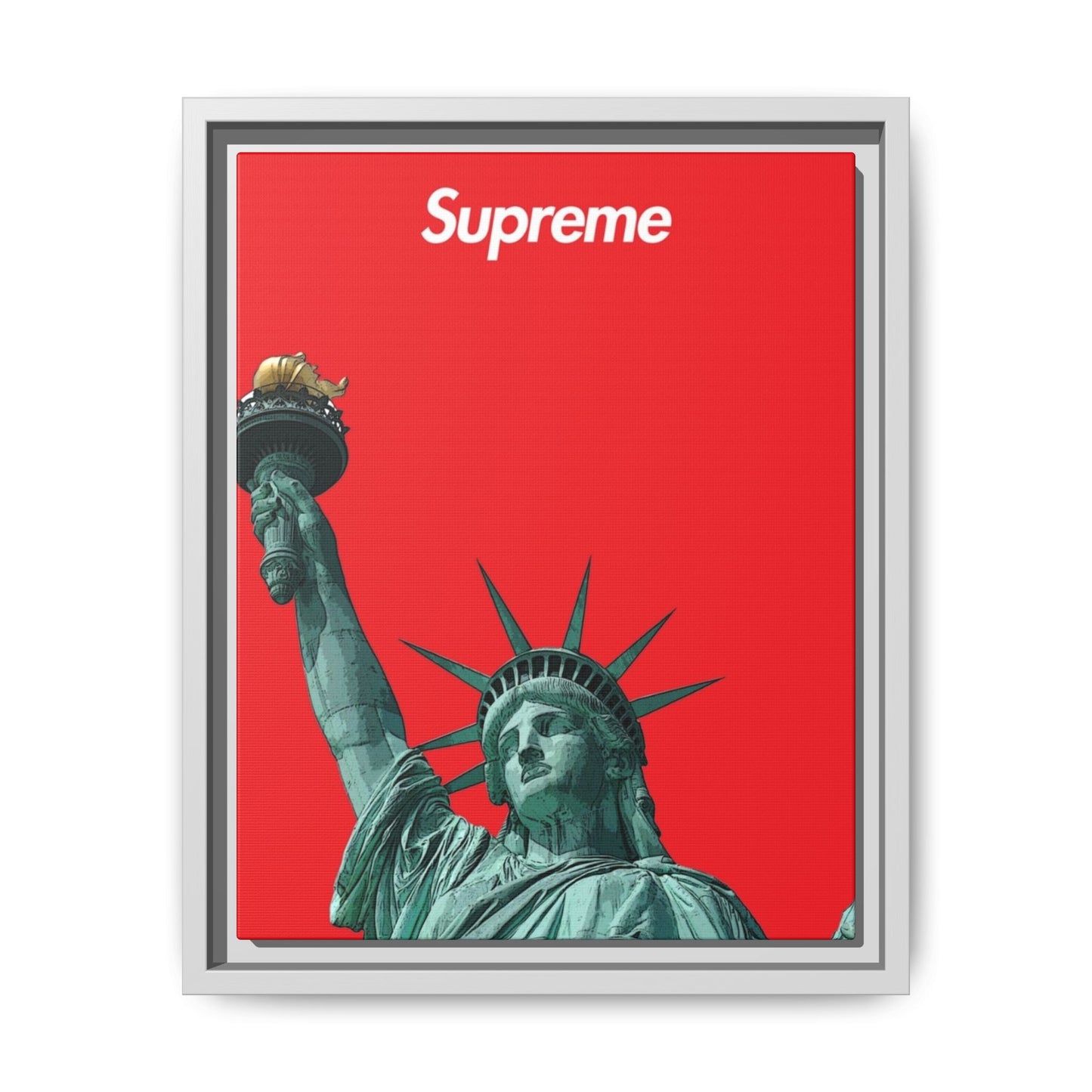 NY SUPREME CANVAS WITH FRAME
