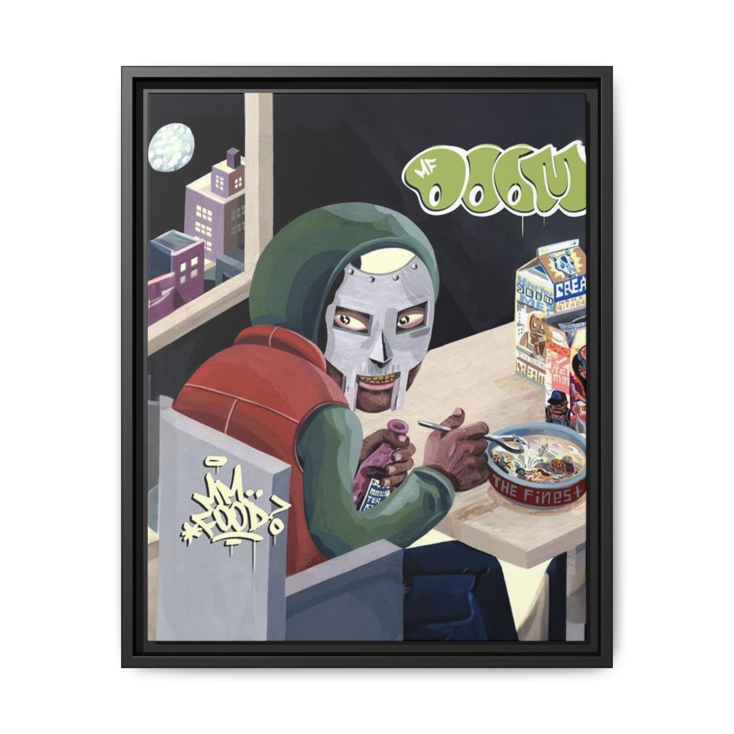 DOOM CANVAS WITH FRAME