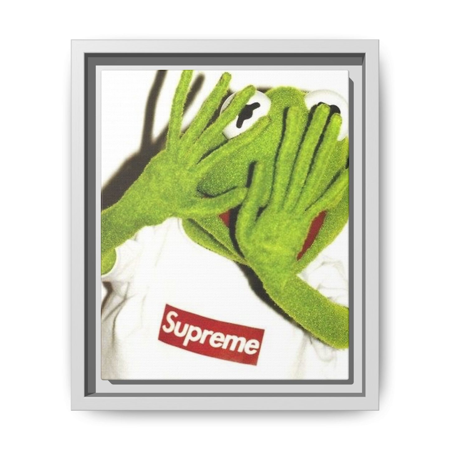 KERMIT CANVAS WITH FRAME
