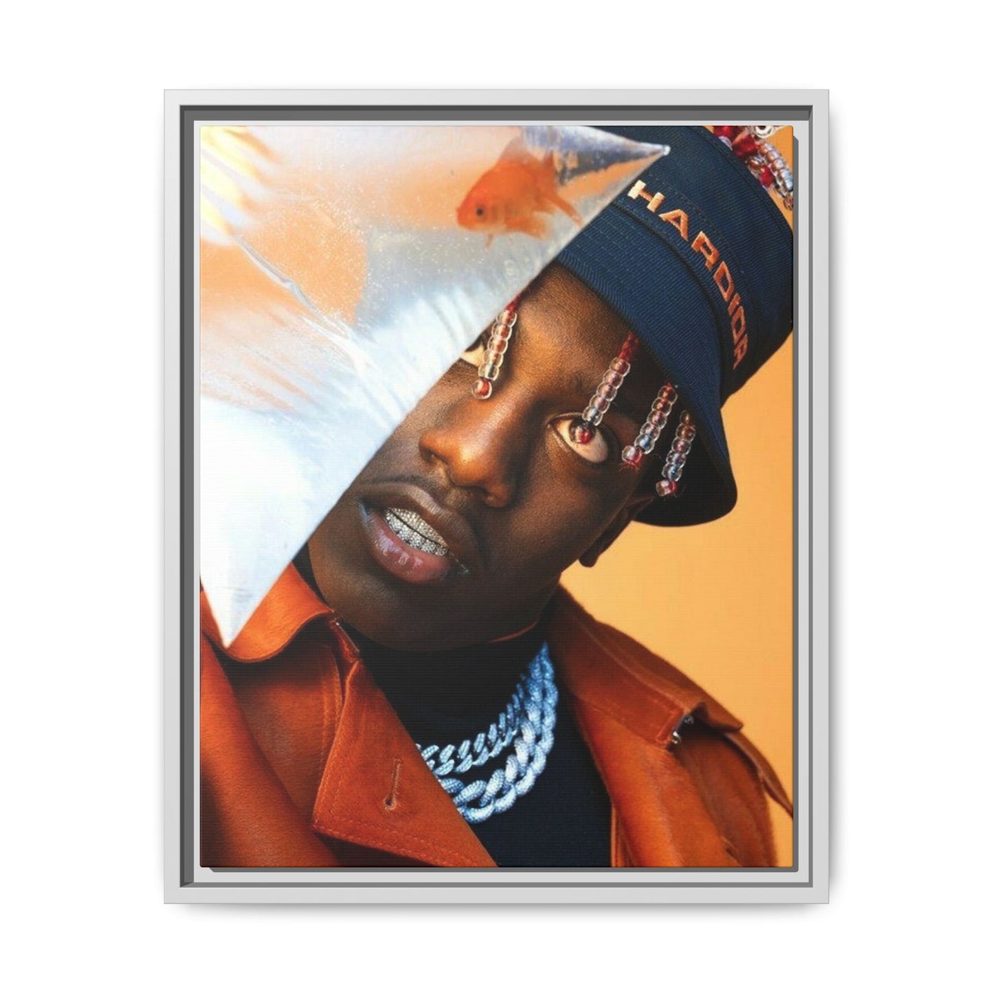 LIL BOAT CANVAS WITH FRAME