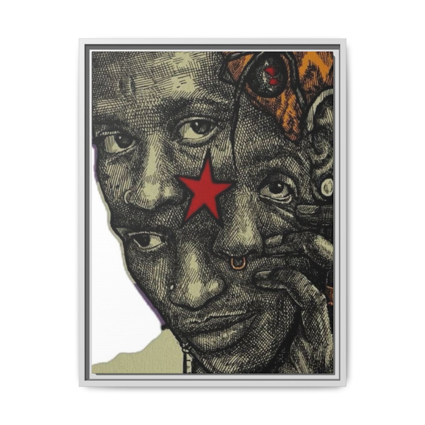 THUG FREE CANVAS WITH FRAME