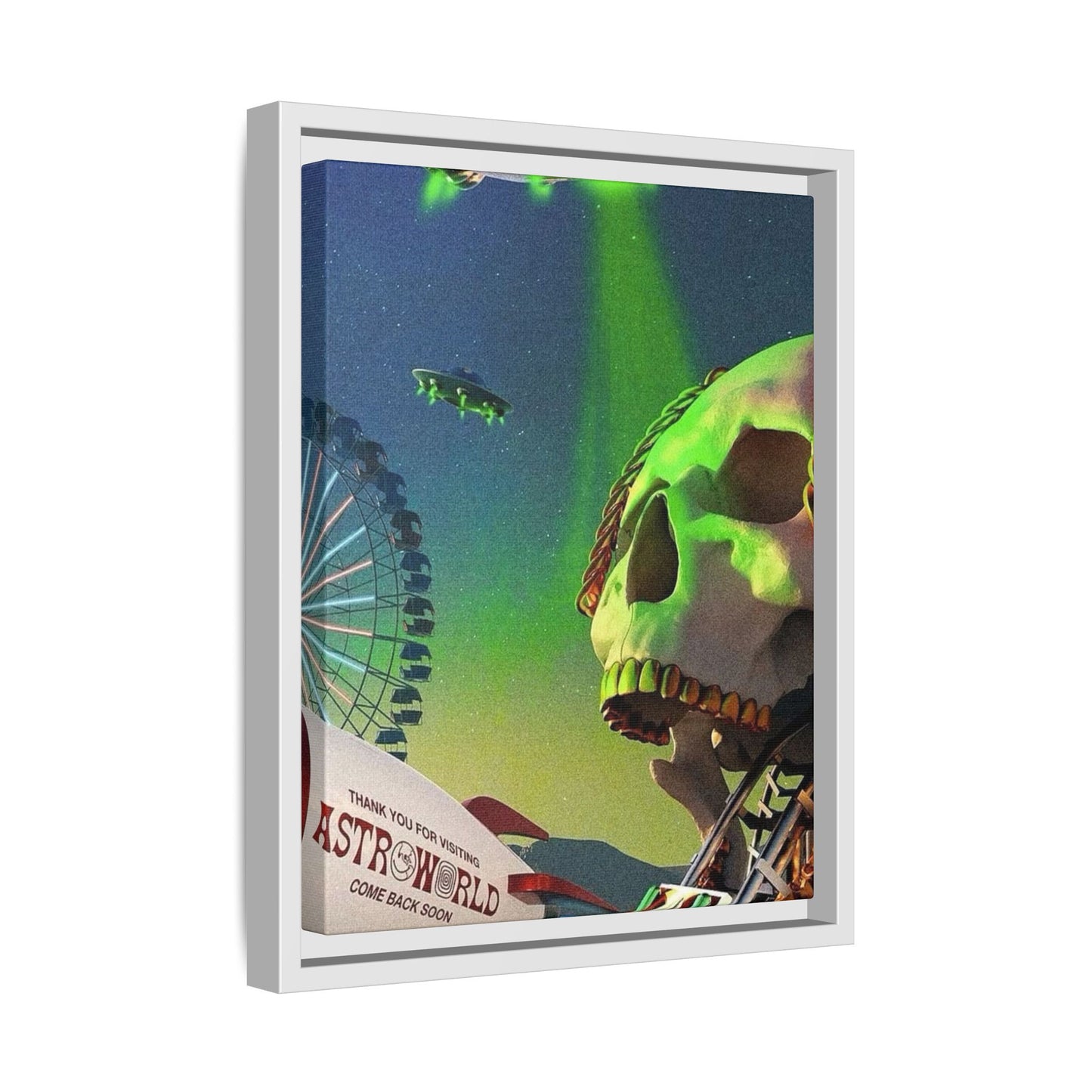 ASTROWORLD CANVAS WITH FRAME