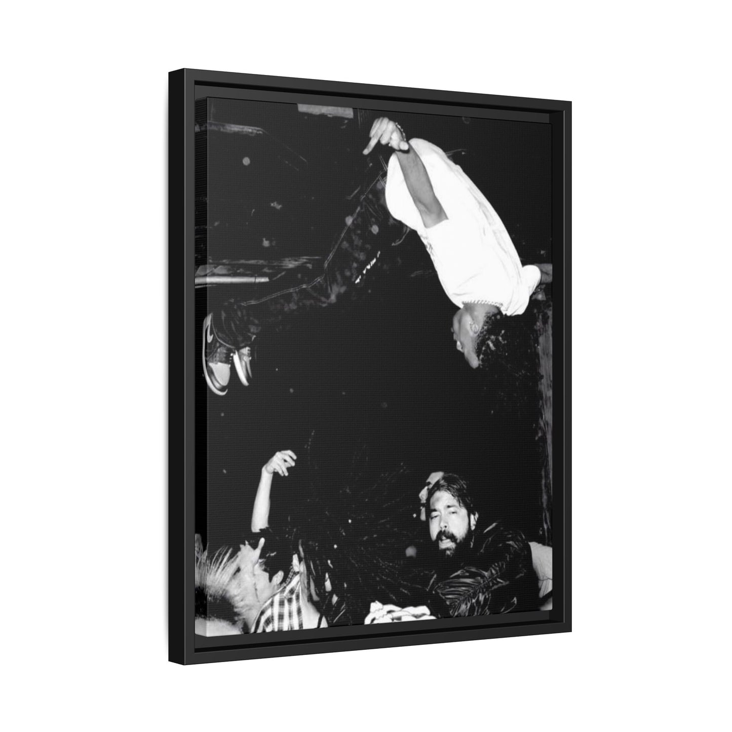 DIE LIT CANVAS WITH FRAME
