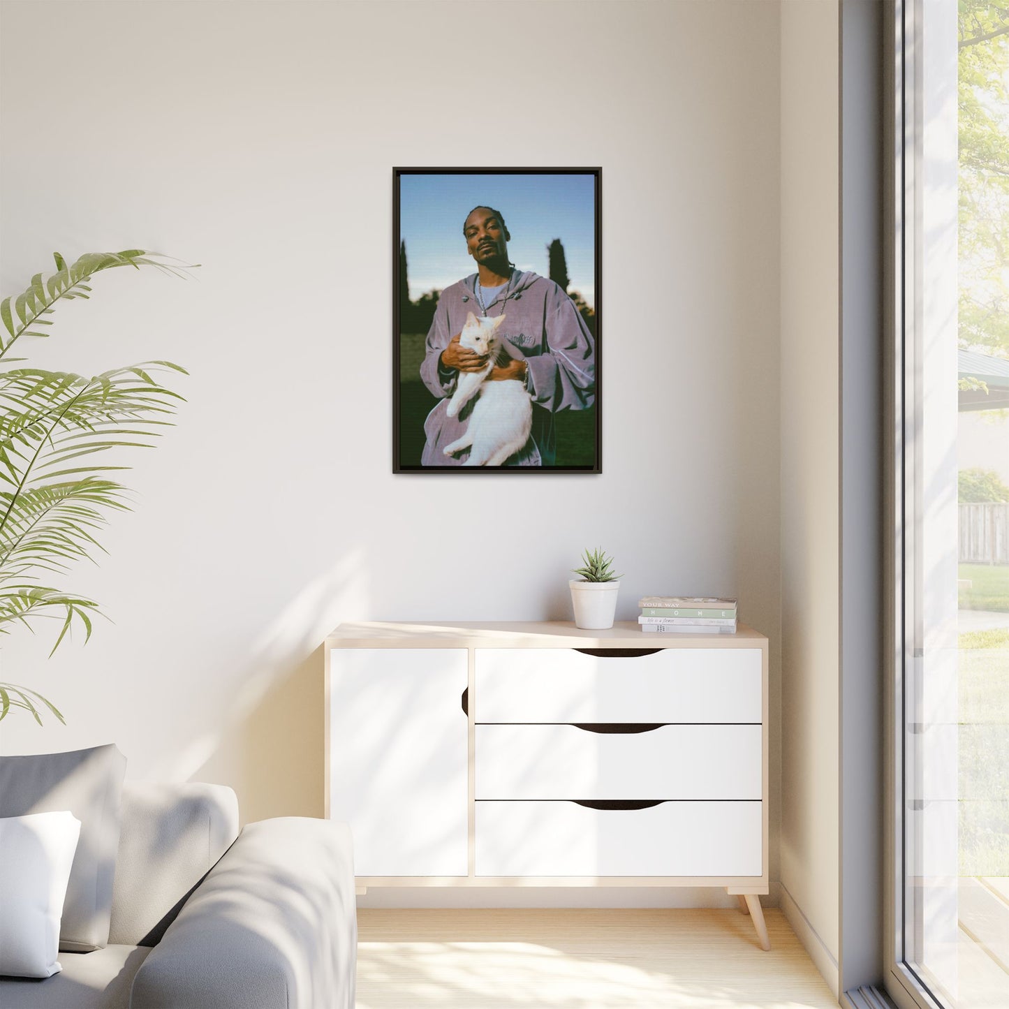 SNOOP CANVAS WITH FRAME