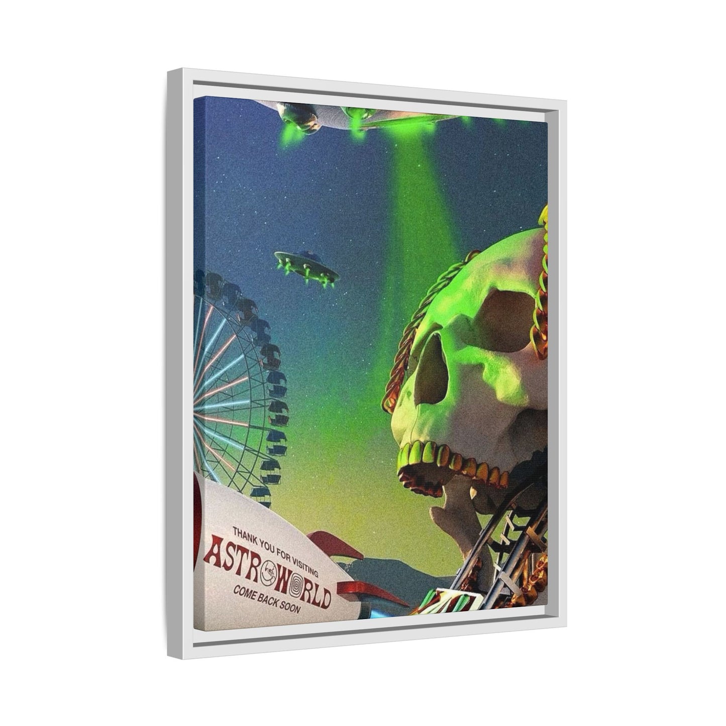 ASTROWORLD CANVAS WITH FRAME