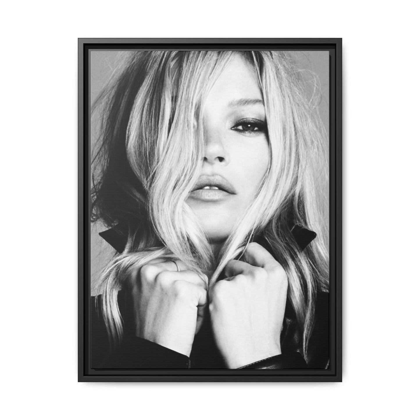 KATE MOSS CANVAS WITH FRAME
