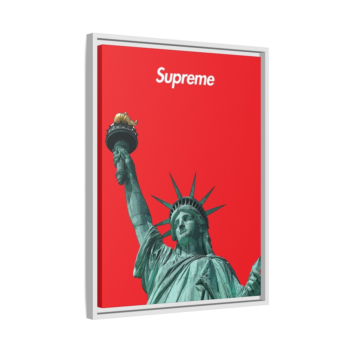 NY SUPREME CANVAS WITH FRAME