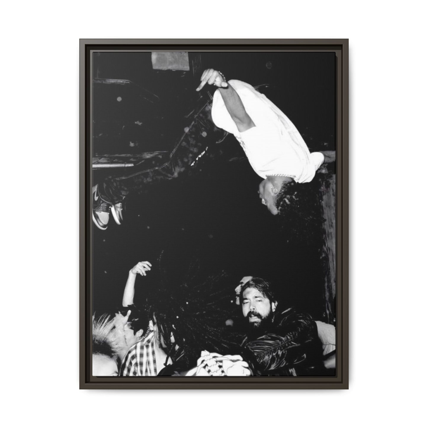 DIE LIT CANVAS WITH FRAME