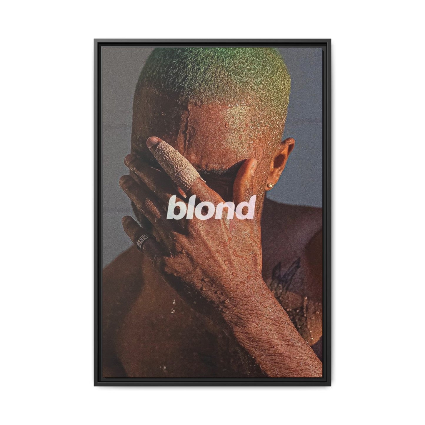 BLOND CANVAS WITH FRAME