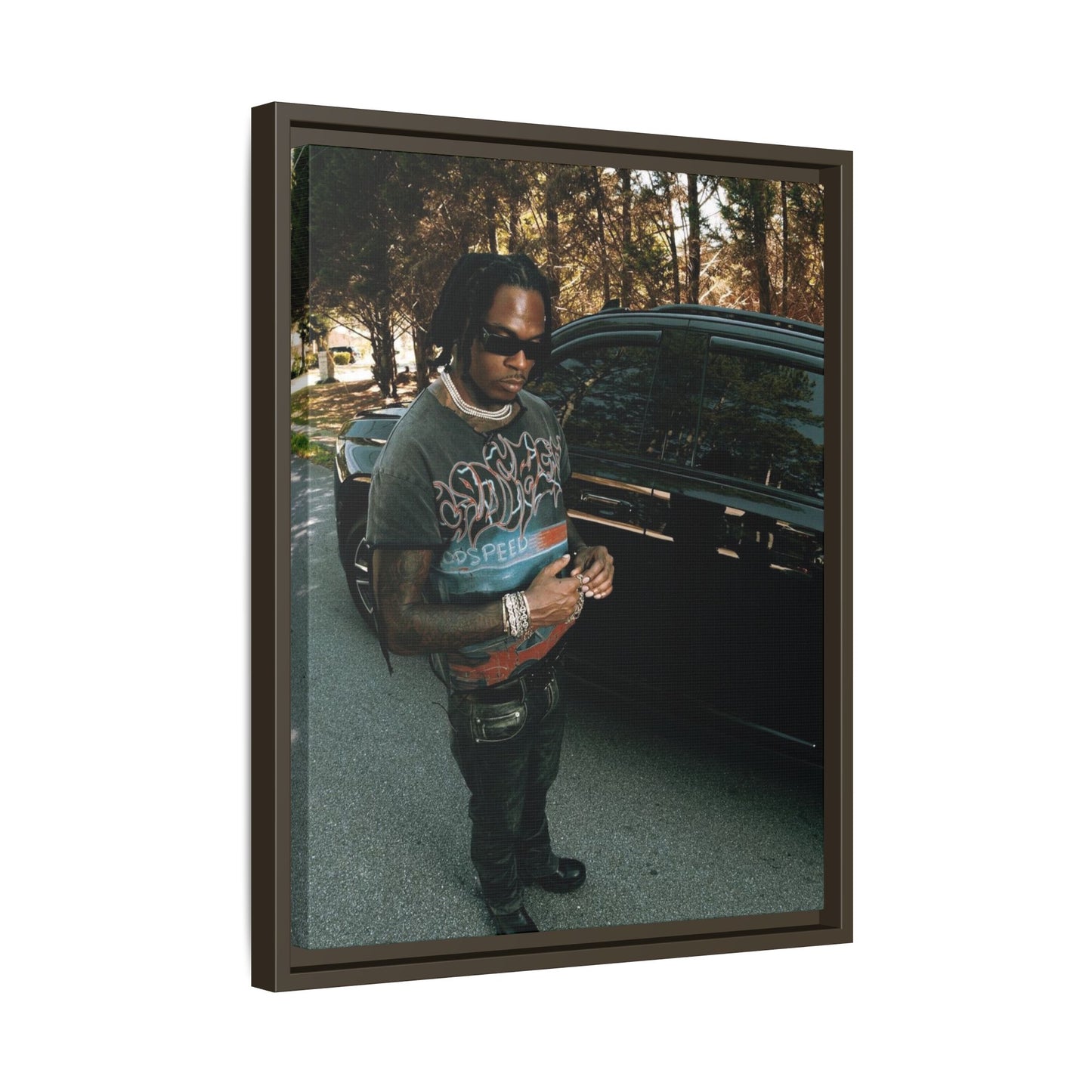 GUNNA CANVAS WITH FRAME