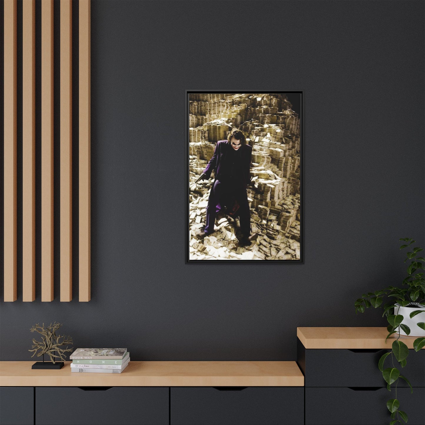 JOKER CANVAS WITH FRAME