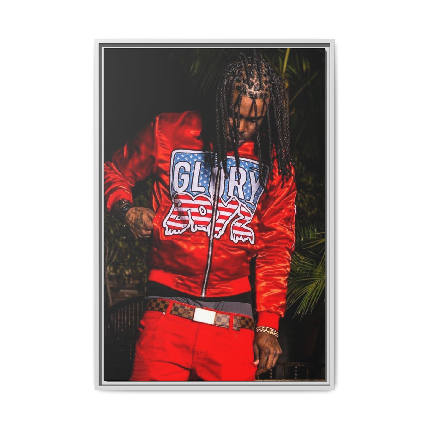 KEEF CANVAS WITH FRAME