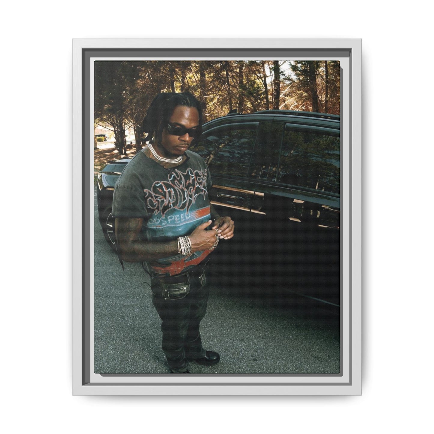GUNNA CANVAS WITH FRAME