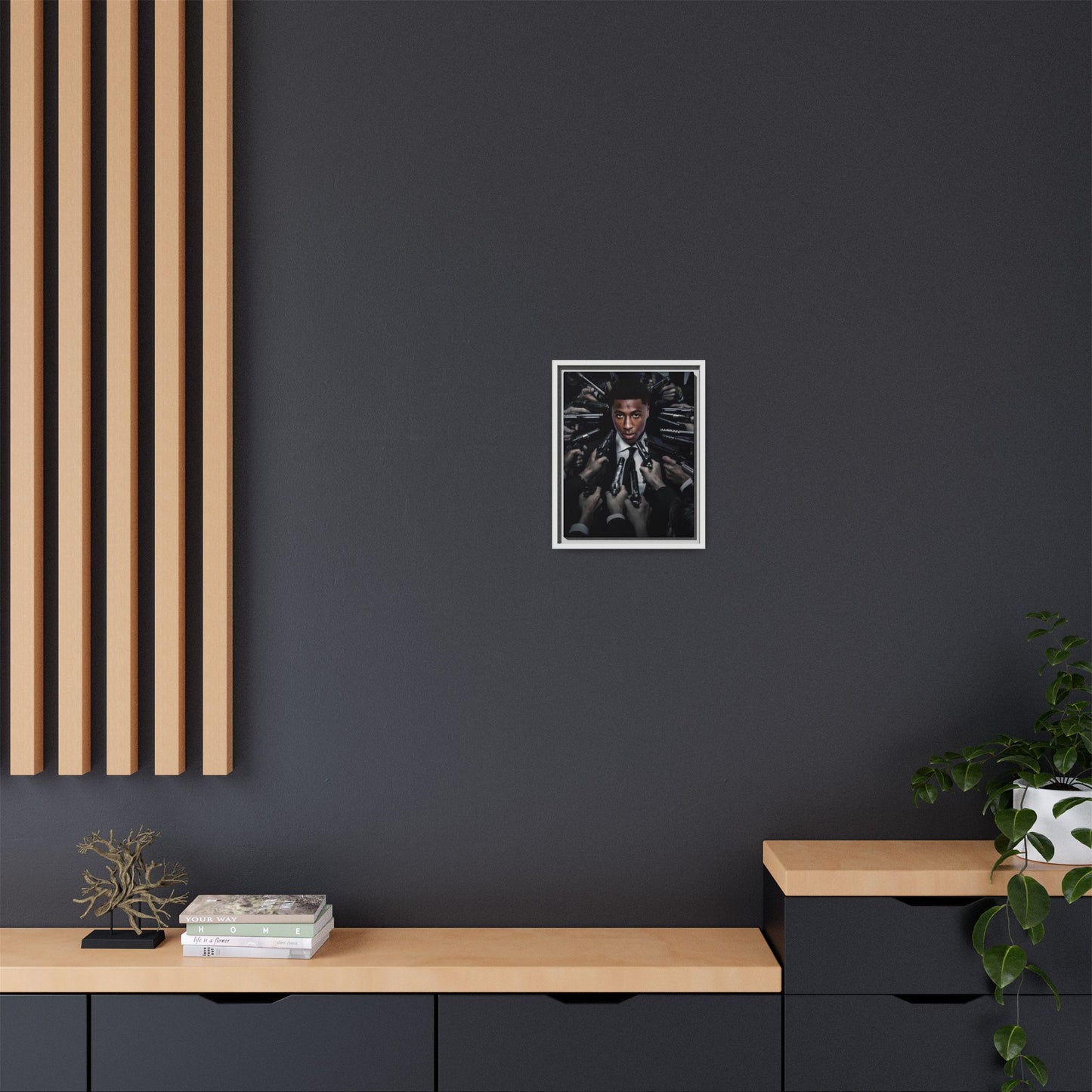 YOUNGBOY CANVAS WITH FRAME