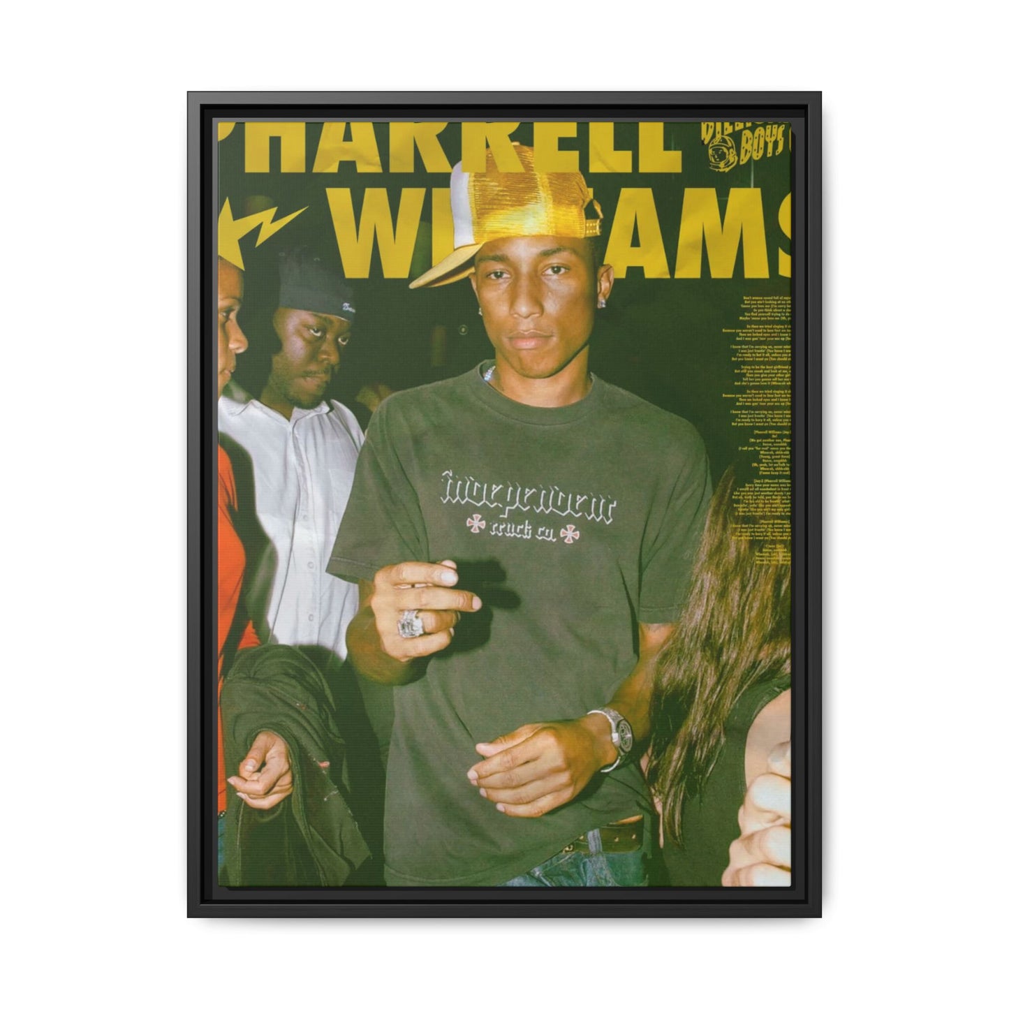 BILLIONAIRE BOYS CANVAS WITH FRAME