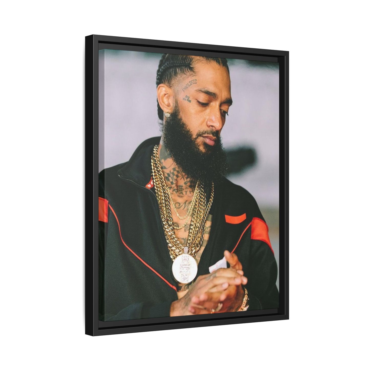 HU$$LE CANVAS WITH FRAME