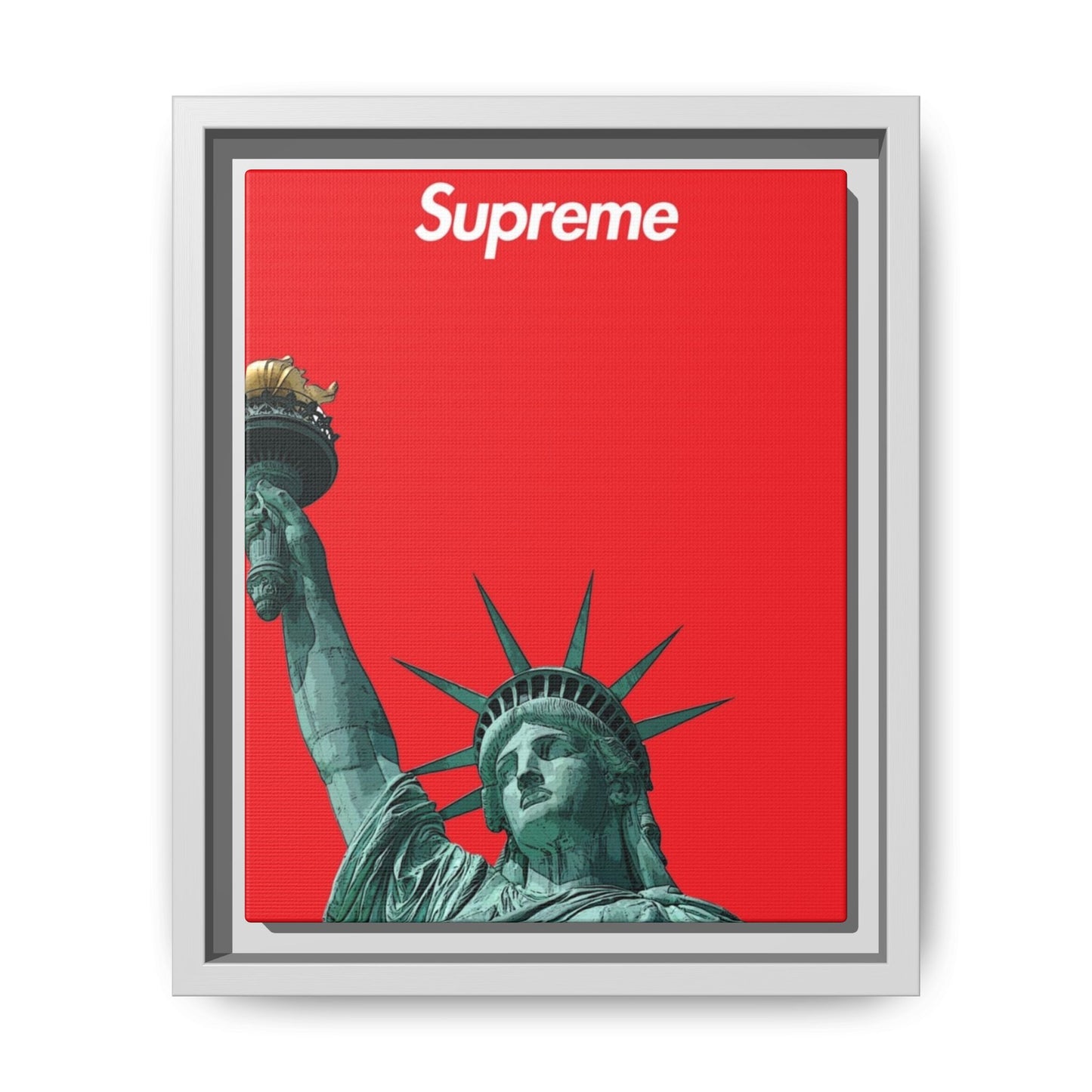 NY SUPREME CANVAS WITH FRAME