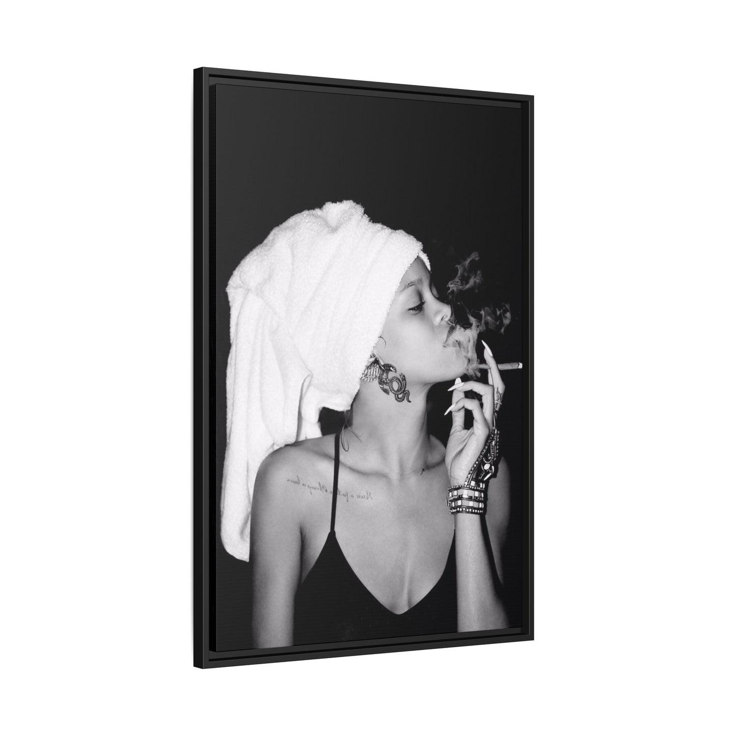 BADGAL CANVAS WITH FRAME