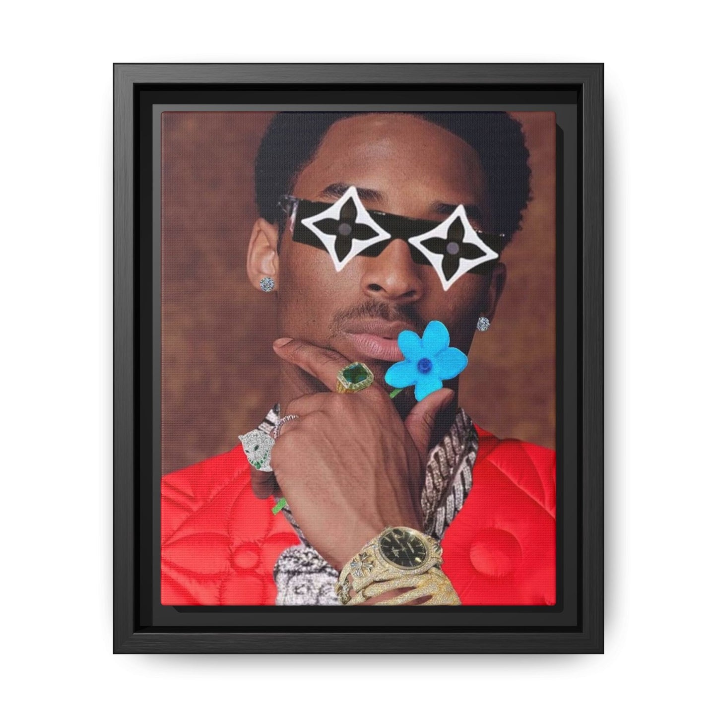KOBE CANVAS WITH FRAME