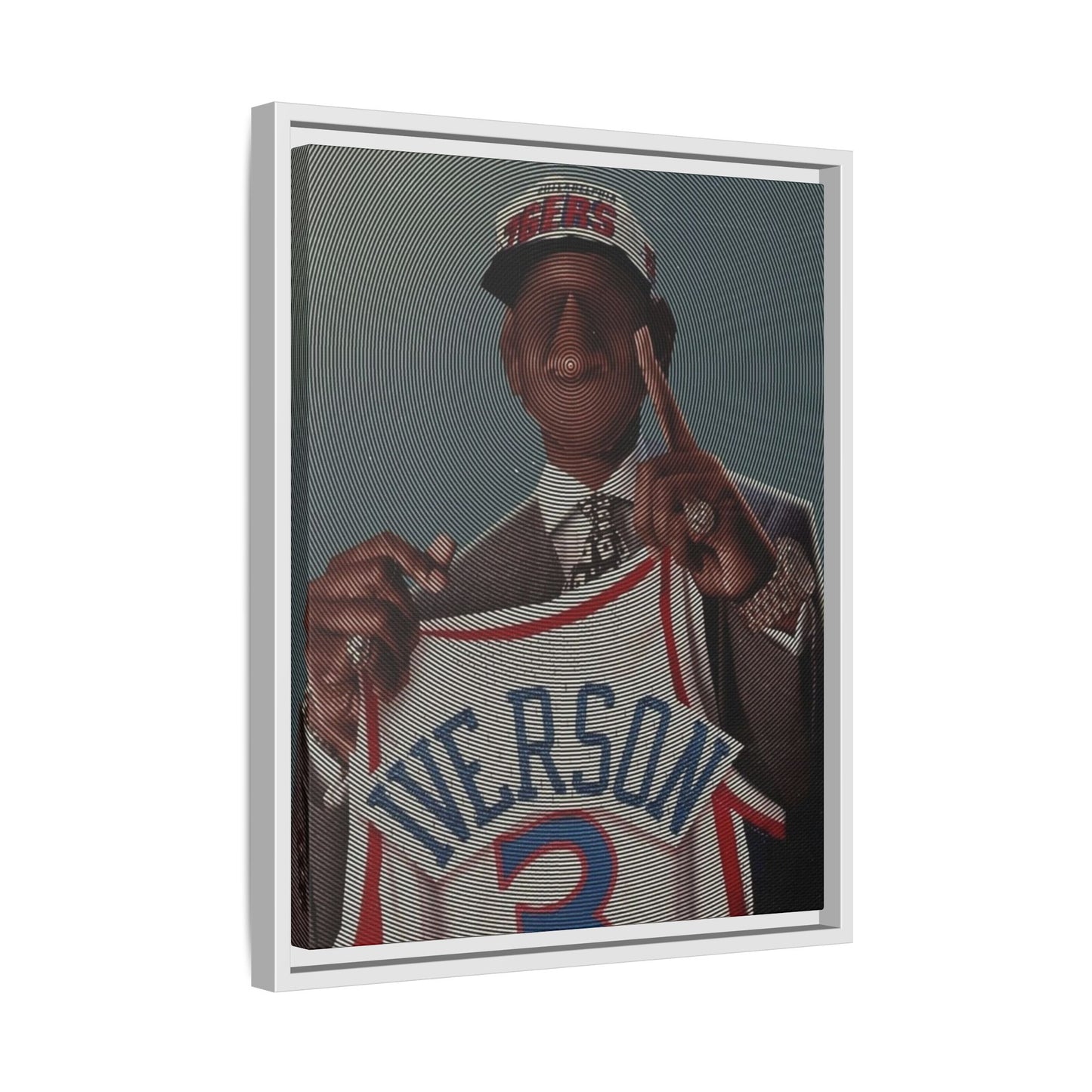 IVERSON CANVAS WITH FRAME
