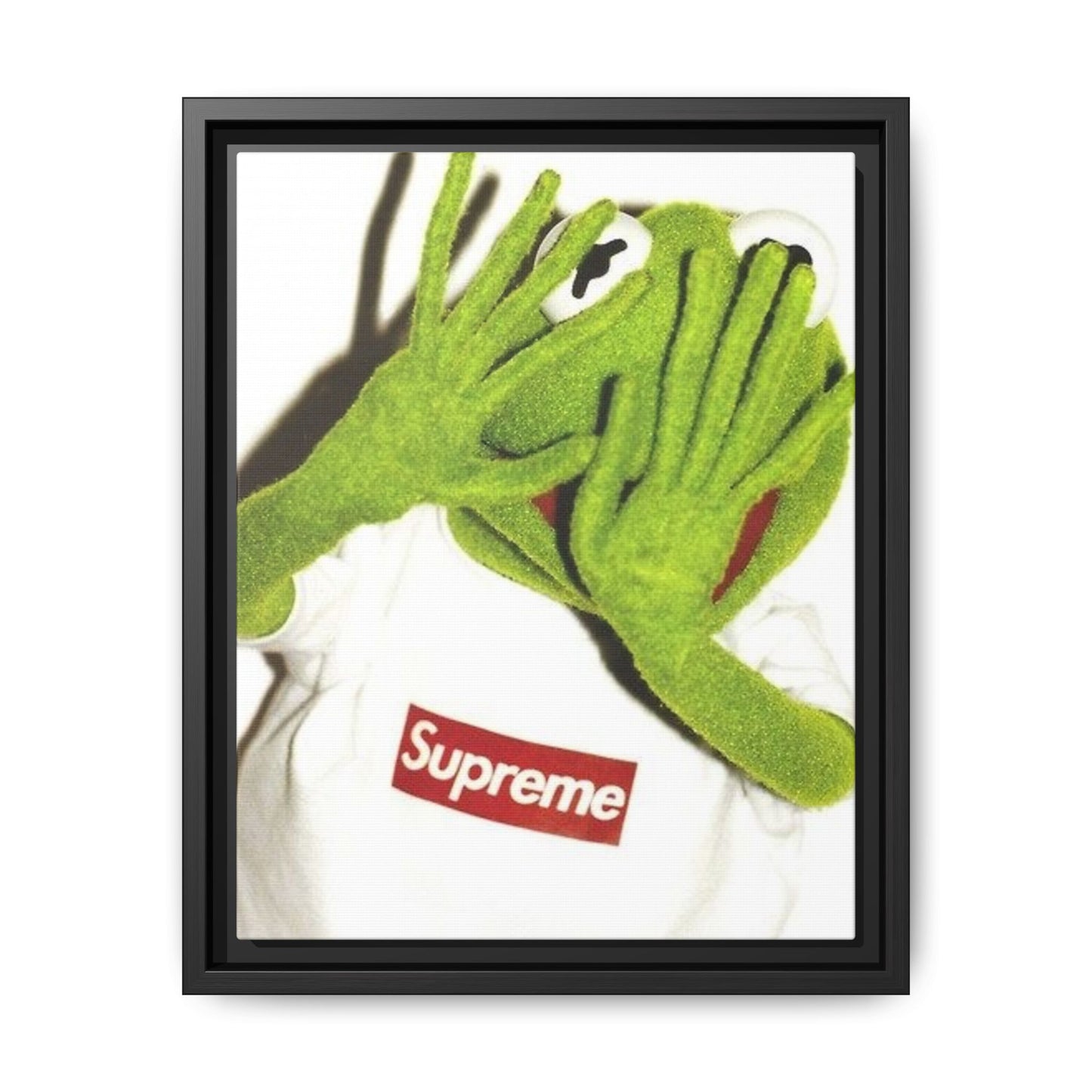 KERMIT CANVAS WITH FRAME