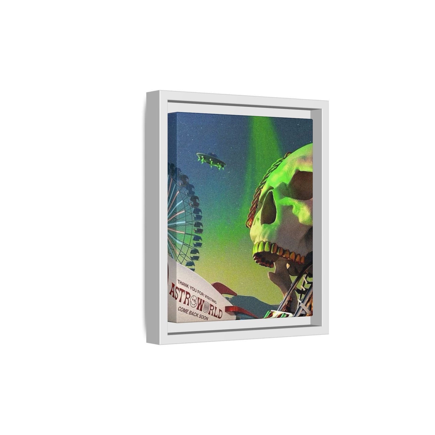 ASTROWORLD CANVAS WITH FRAME